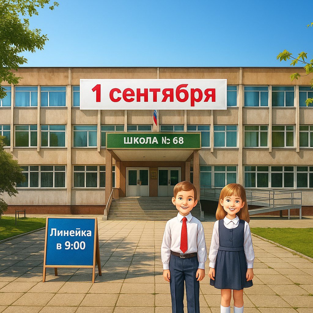 Фотография школы.